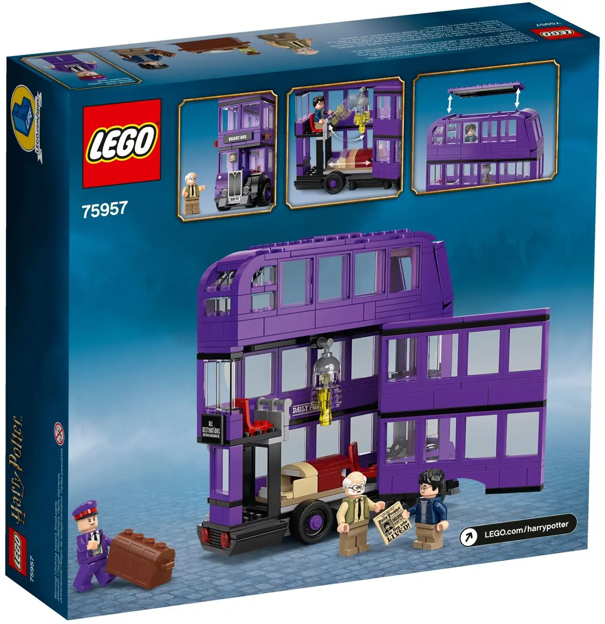 LEGO Harry Potter 75957 The Knight Bus set, image 5