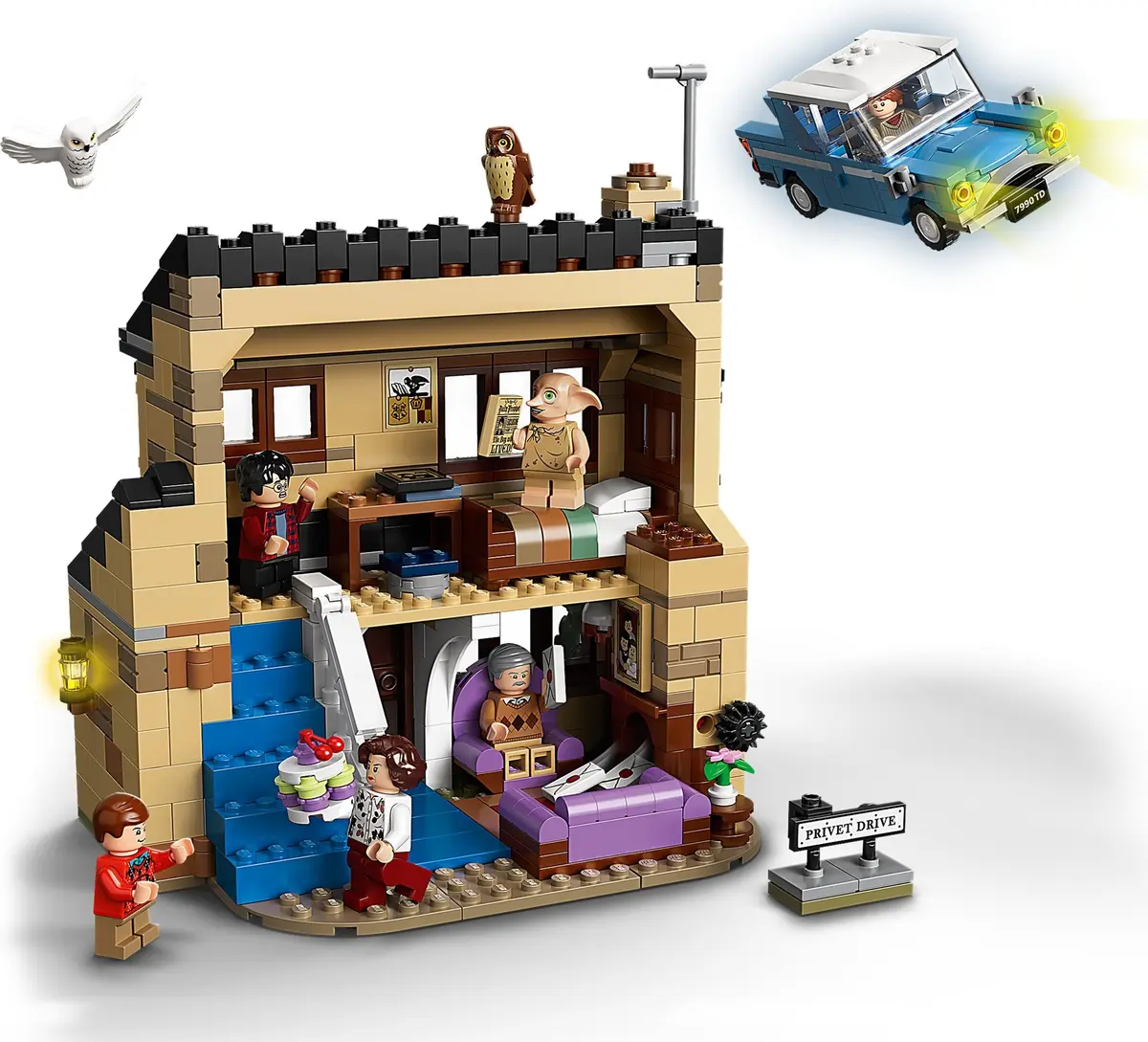 LEGO Harry Potter 75968 4 Privet Drive set, image 5