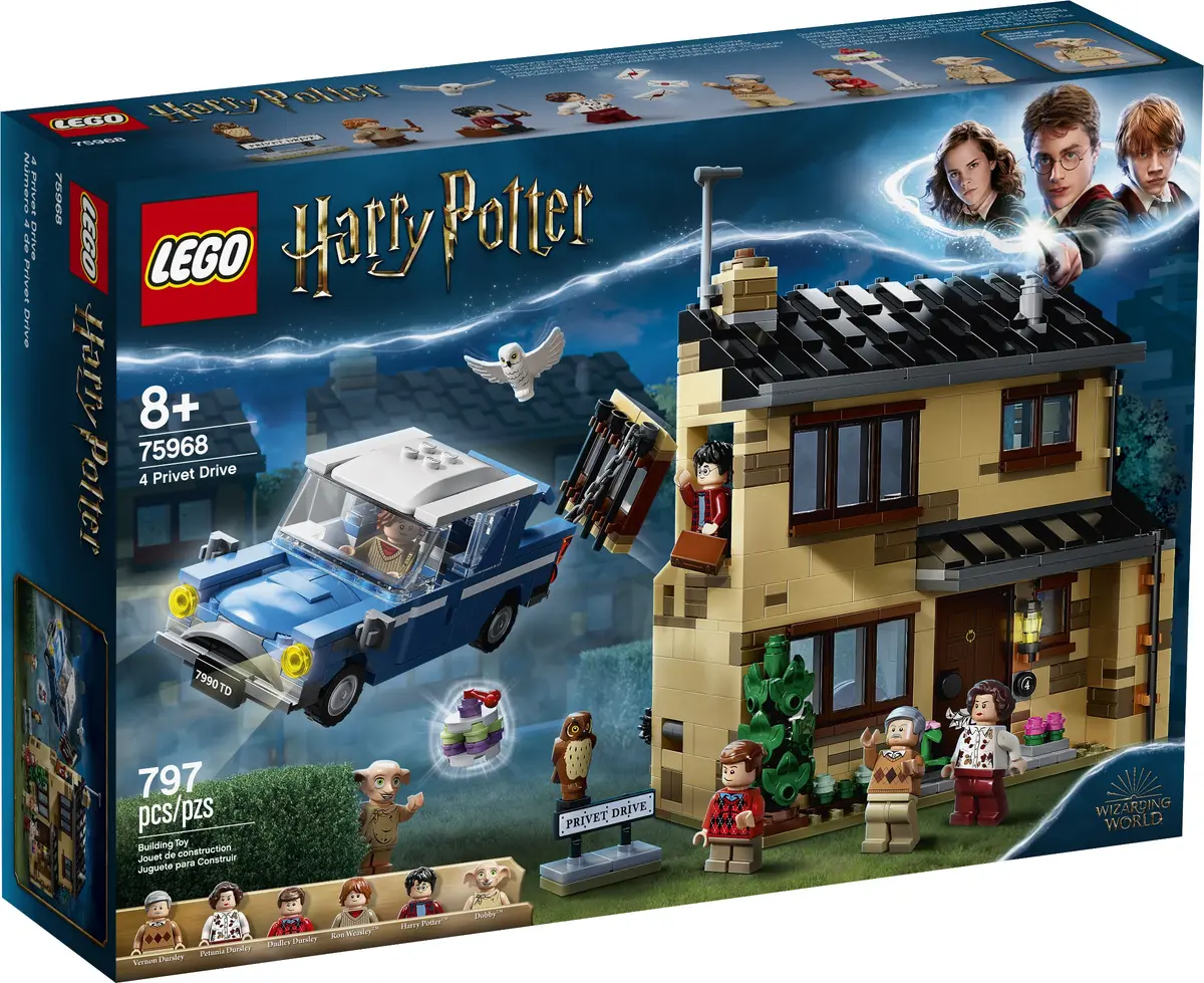 LEGO Harry Potter 75968 4 Privet Drive set, image 10