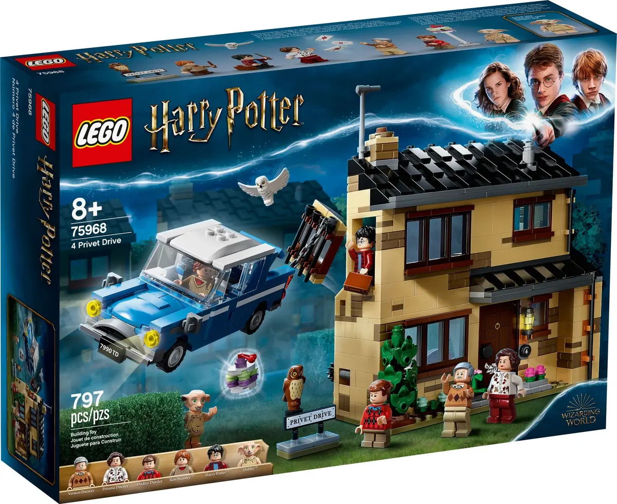 LEGO Harry Potter 75968 4 Privet Drive set, image 2