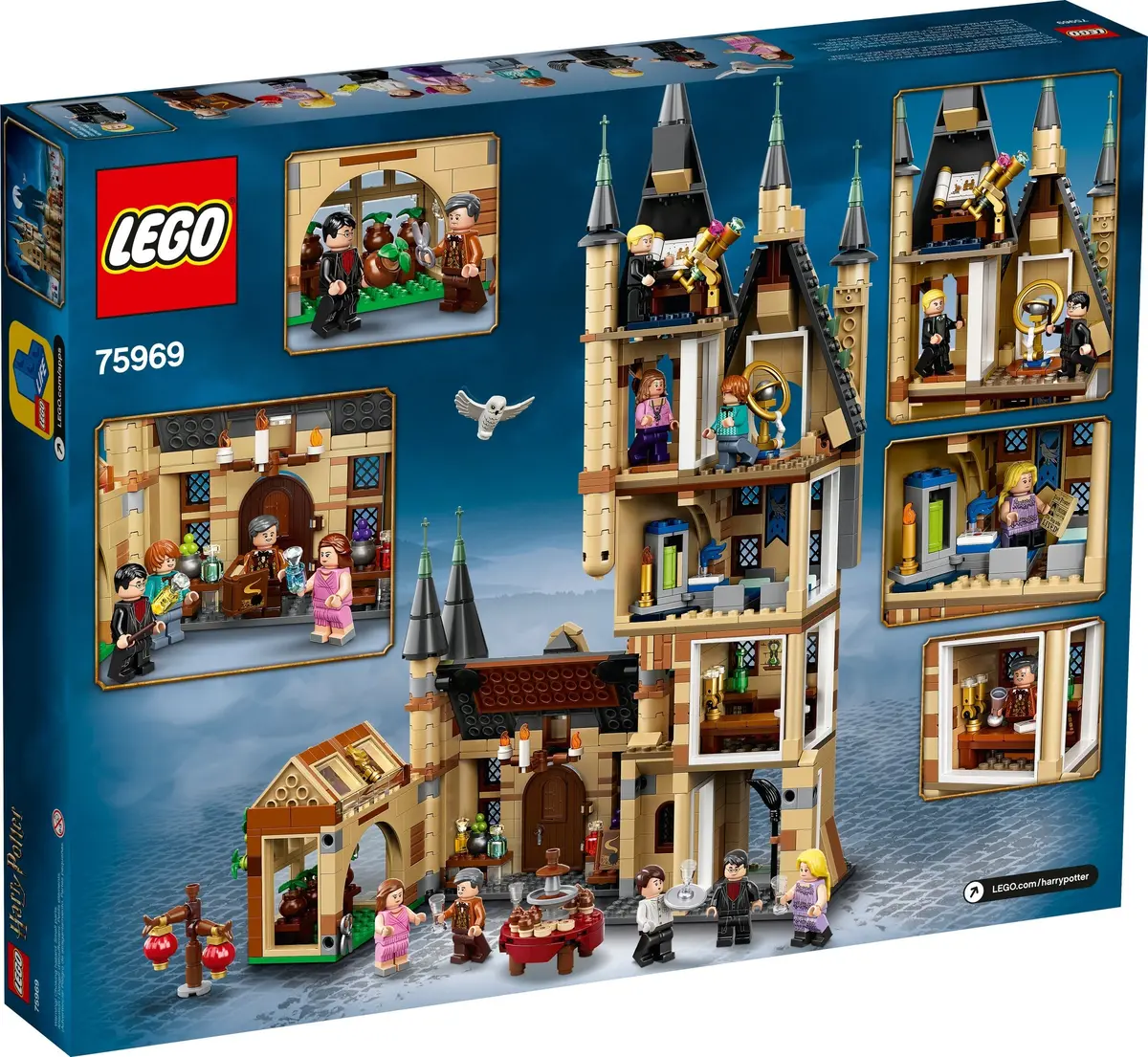 LEGO Harry Potter 75969 Hogwarts Astronomy Tower set, image 12