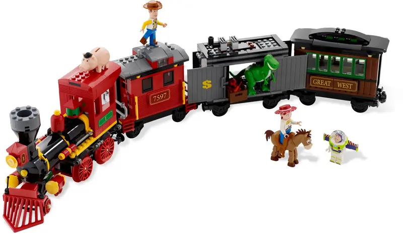 LEGO Toy Story 7597 Western Train Chase set