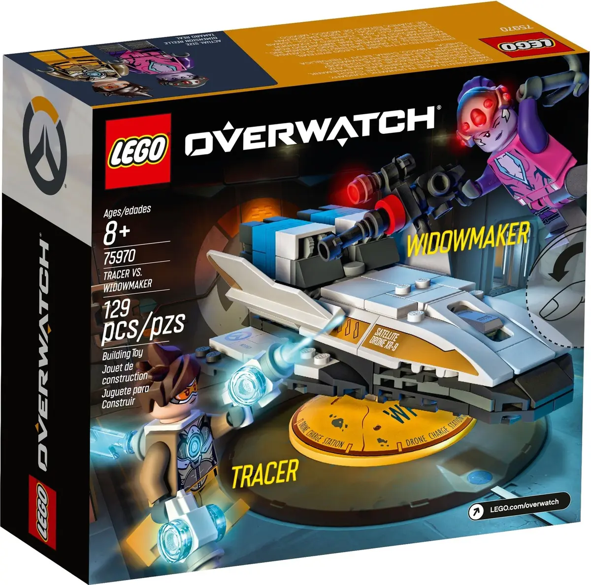 LEGO Overwatch 75970 Tracer vs. Widowmaker set, image 5