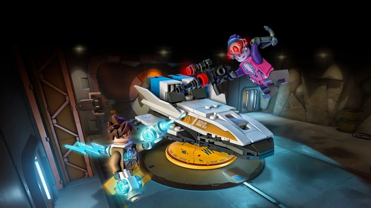 LEGO Overwatch 75970 Tracer vs. Widowmaker set, image 6
