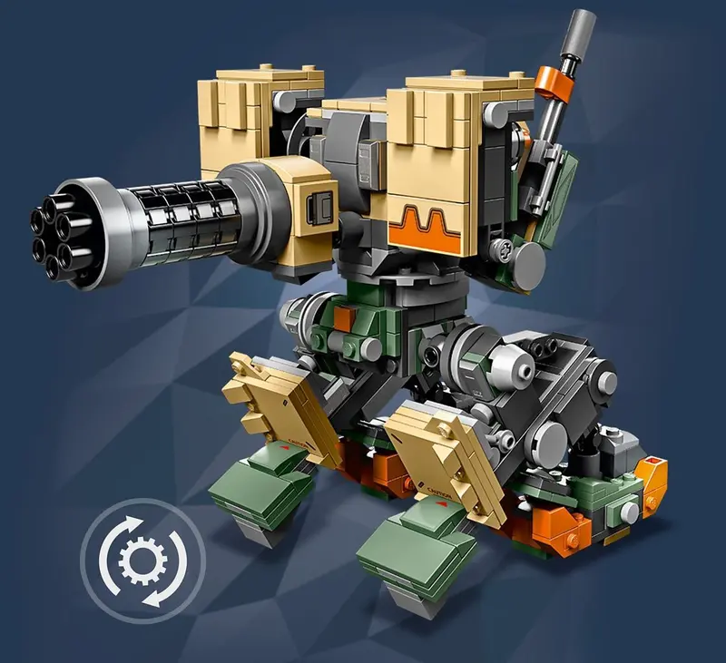 LEGO Overwatch 75974 Bastion set, image 6