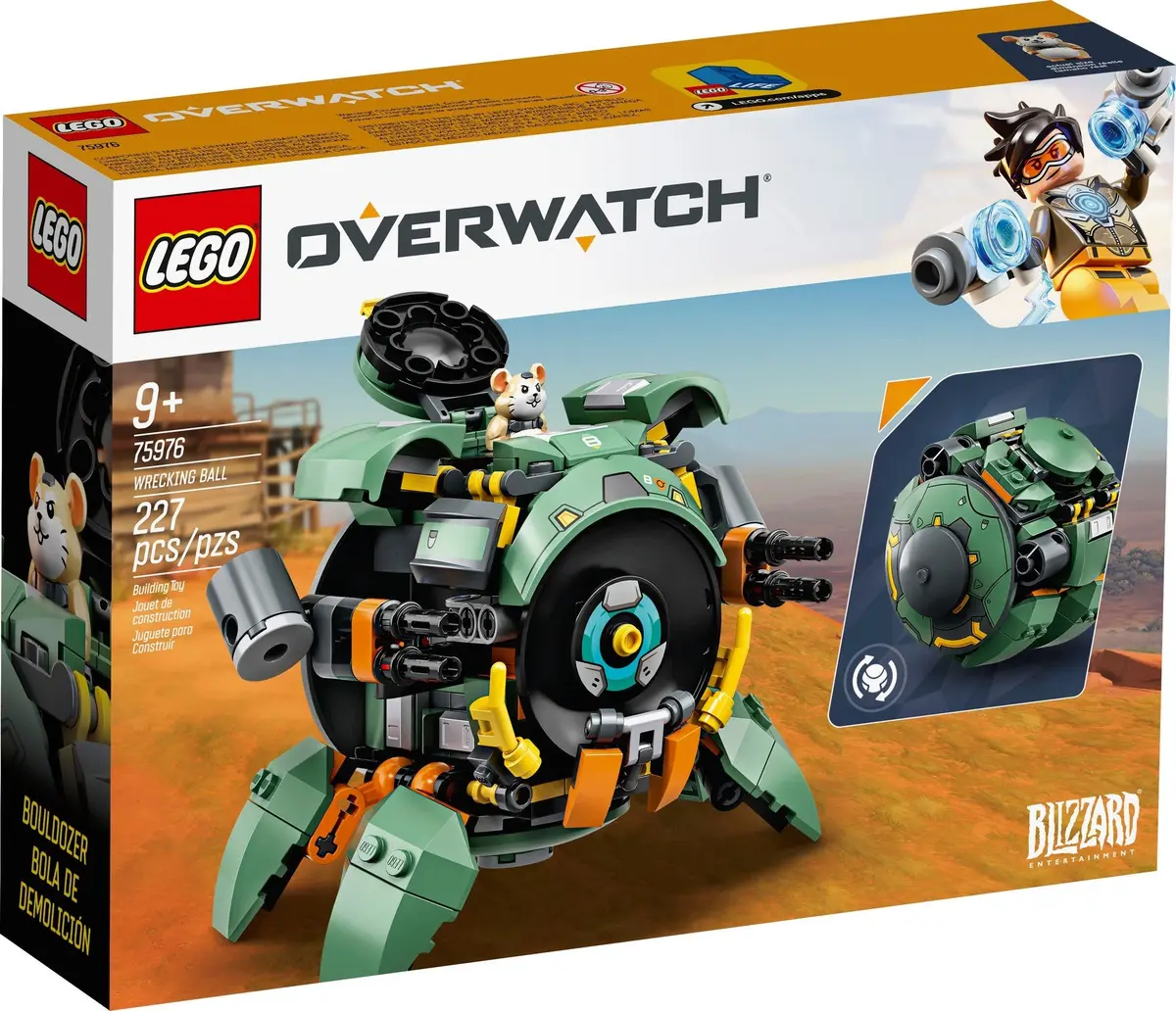 LEGO Overwatch 75976 Wrecking Ball set, image 2