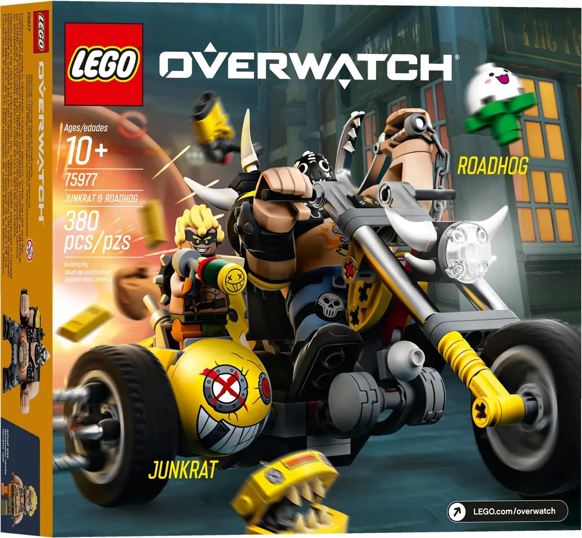 LEGO Overwatch 75977 Junkrat & Roadhog set, image 7