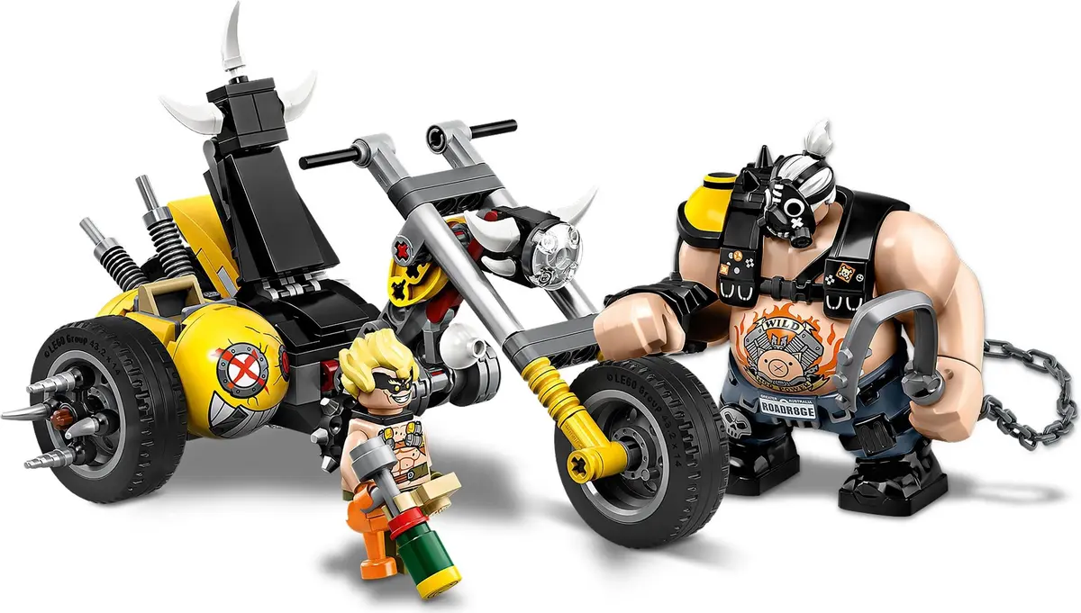 LEGO Overwatch 75977 Junkrat & Roadhog set, image 3