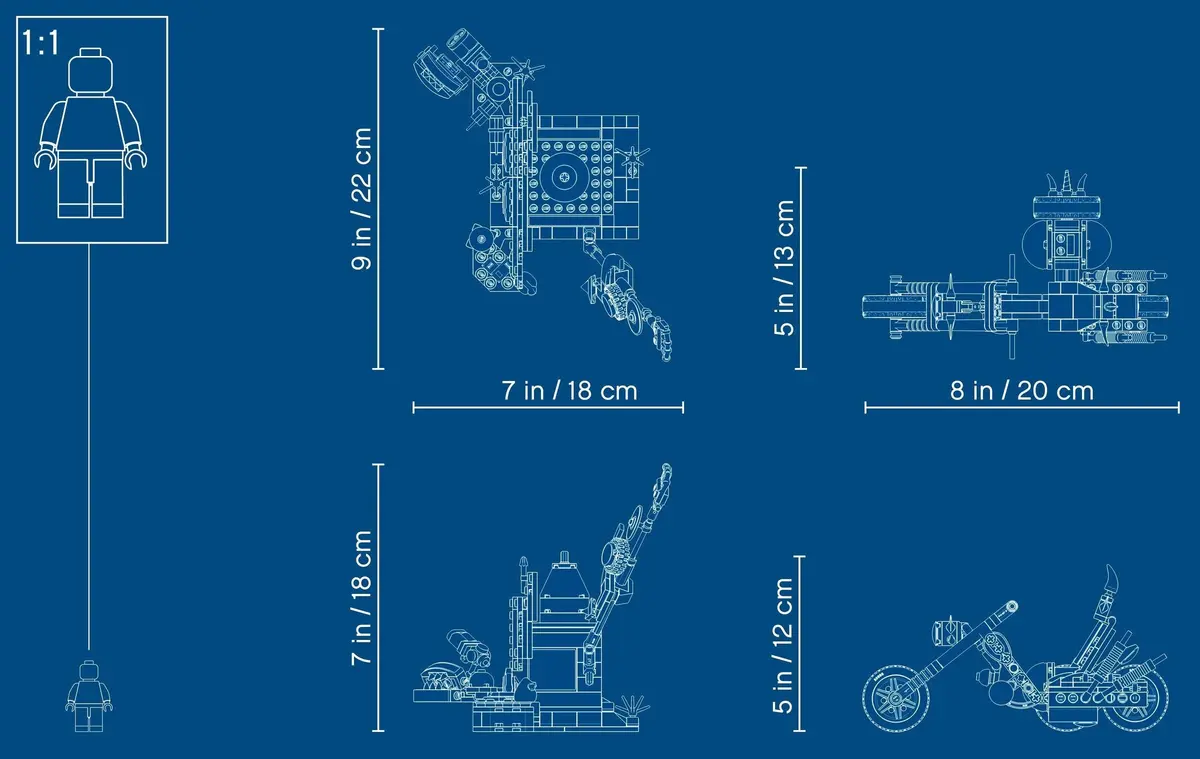 LEGO Overwatch 75977 Junkrat & Roadhog set, image 10