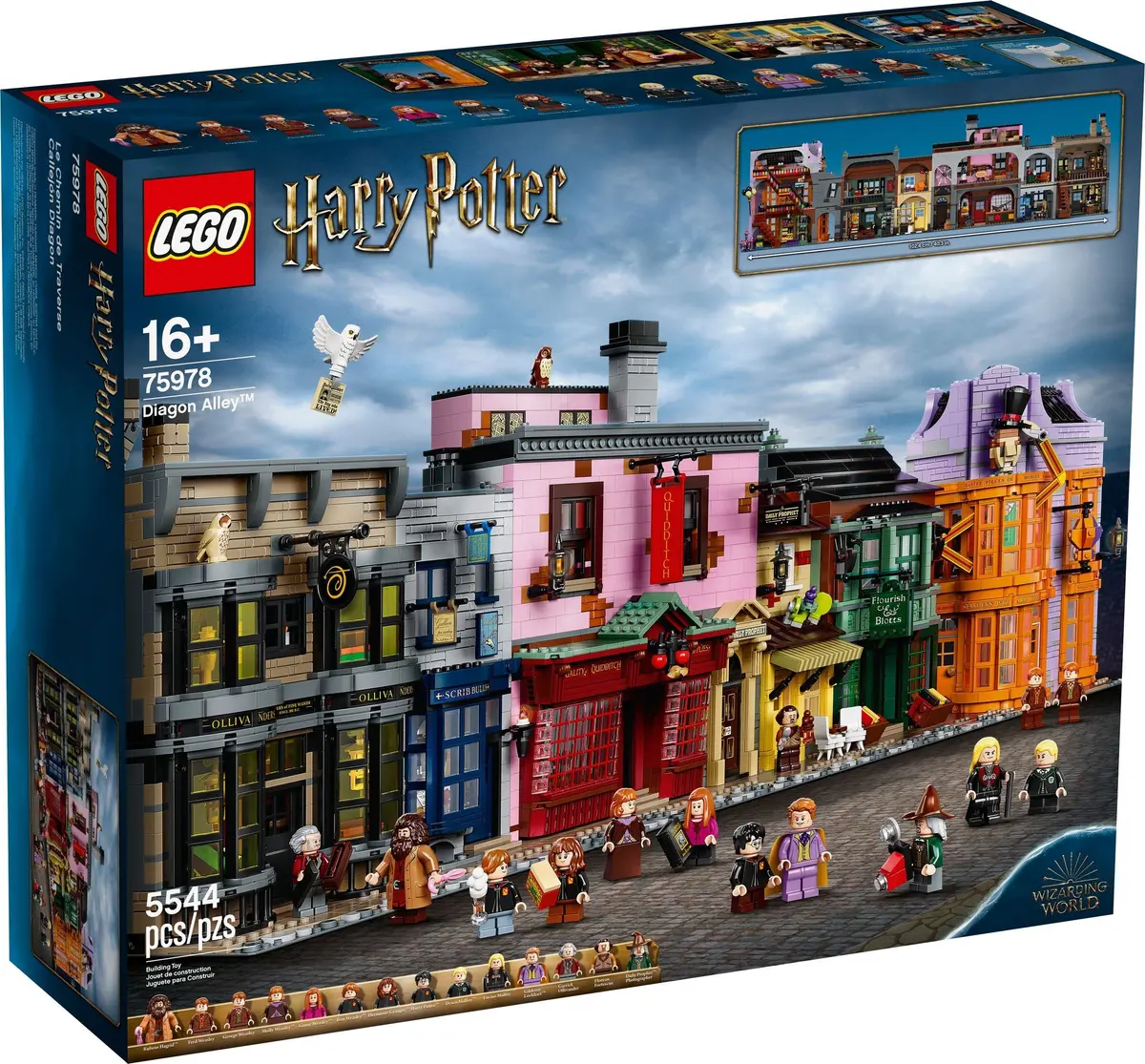 LEGO Harry Potter 75978 Diagon Alley set, image 2