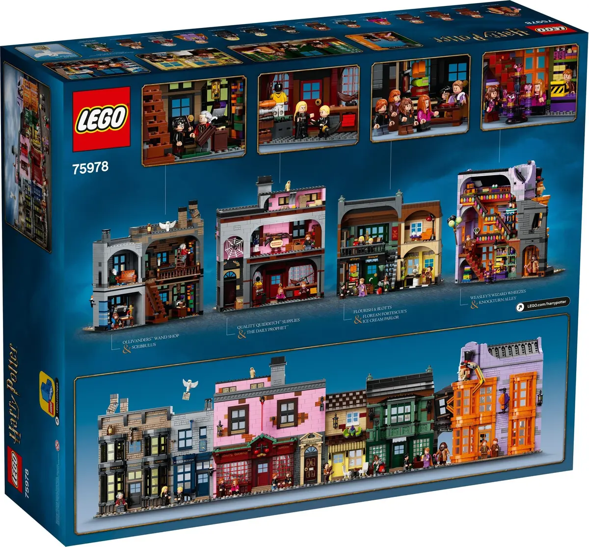 LEGO Harry Potter 75978 Diagon Alley set, image 9
