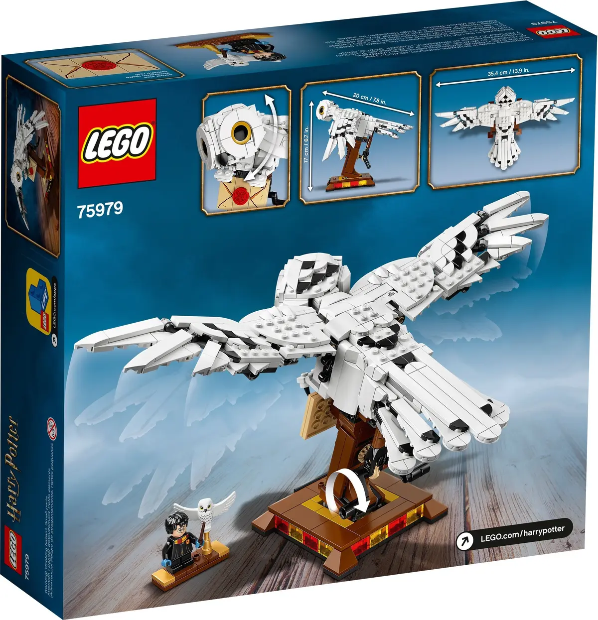LEGO Harry Potter 75979 Hedwig set, image 8