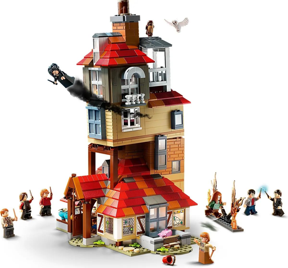 LEGO Harry Potter 75980 Attack on the Burrow set, image 7