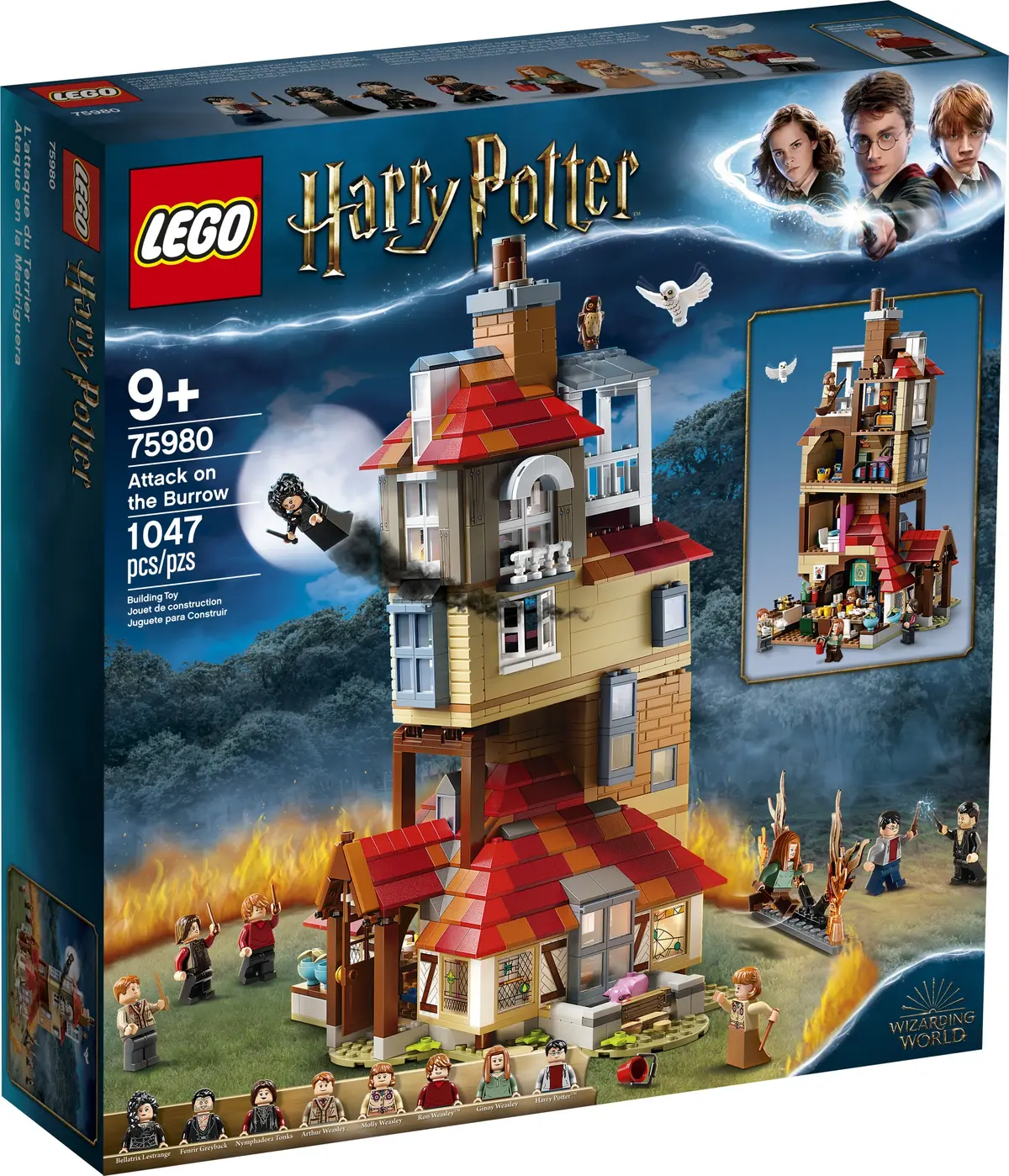 LEGO Harry Potter 75980 Attack on the Burrow set, image 15