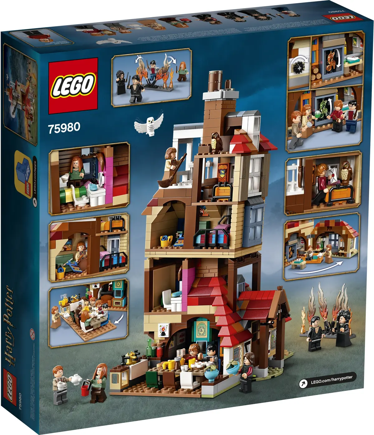 LEGO Harry Potter 75980 Attack on the Burrow set, image 16