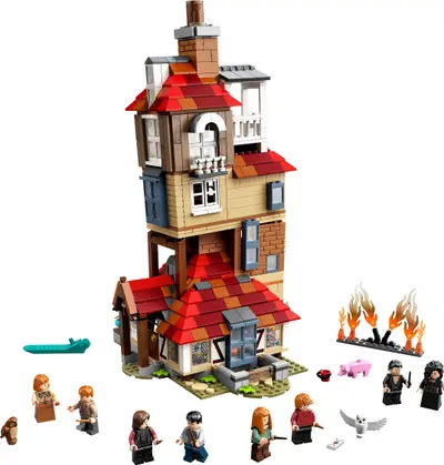 LEGO Harry Potter 75980 Attack on the Burrow set