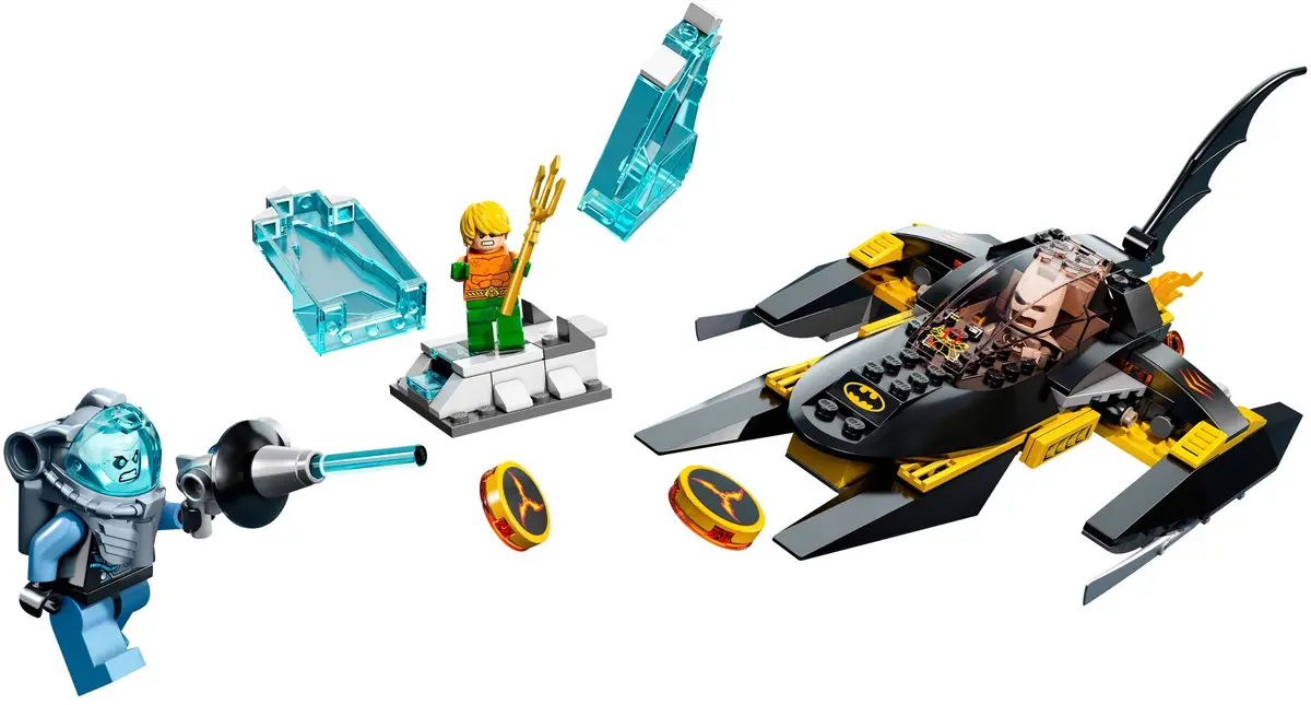 LEGO DC Comics Super Heroes 76000 Arctic Batman vs. Mr. Freeze: Aquaman on Ice set, image 3