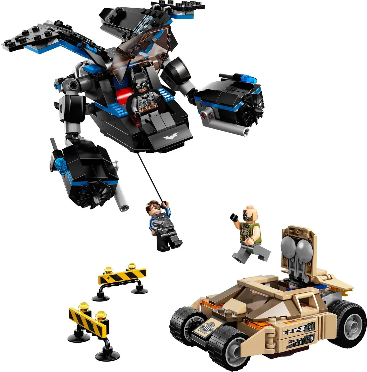 LEGO DC Comics Super Heroes 76001 The Bat vs. Bane: Tumbler Chase set, image 3