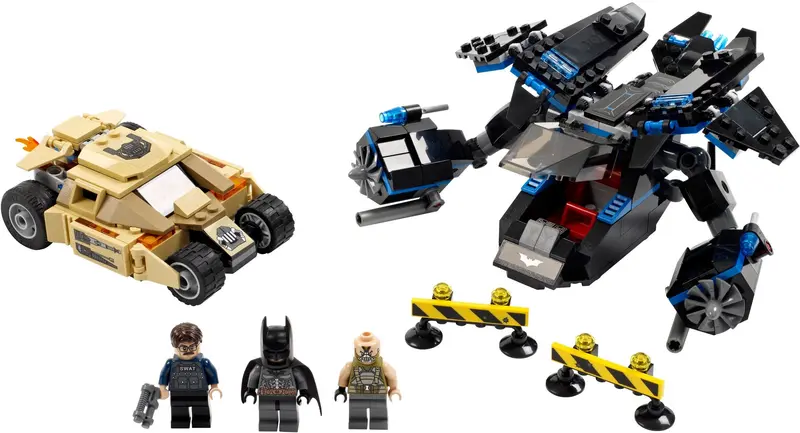 LEGO DC Comics Super Heroes 76001 The Bat vs. Bane: Tumbler Chase set