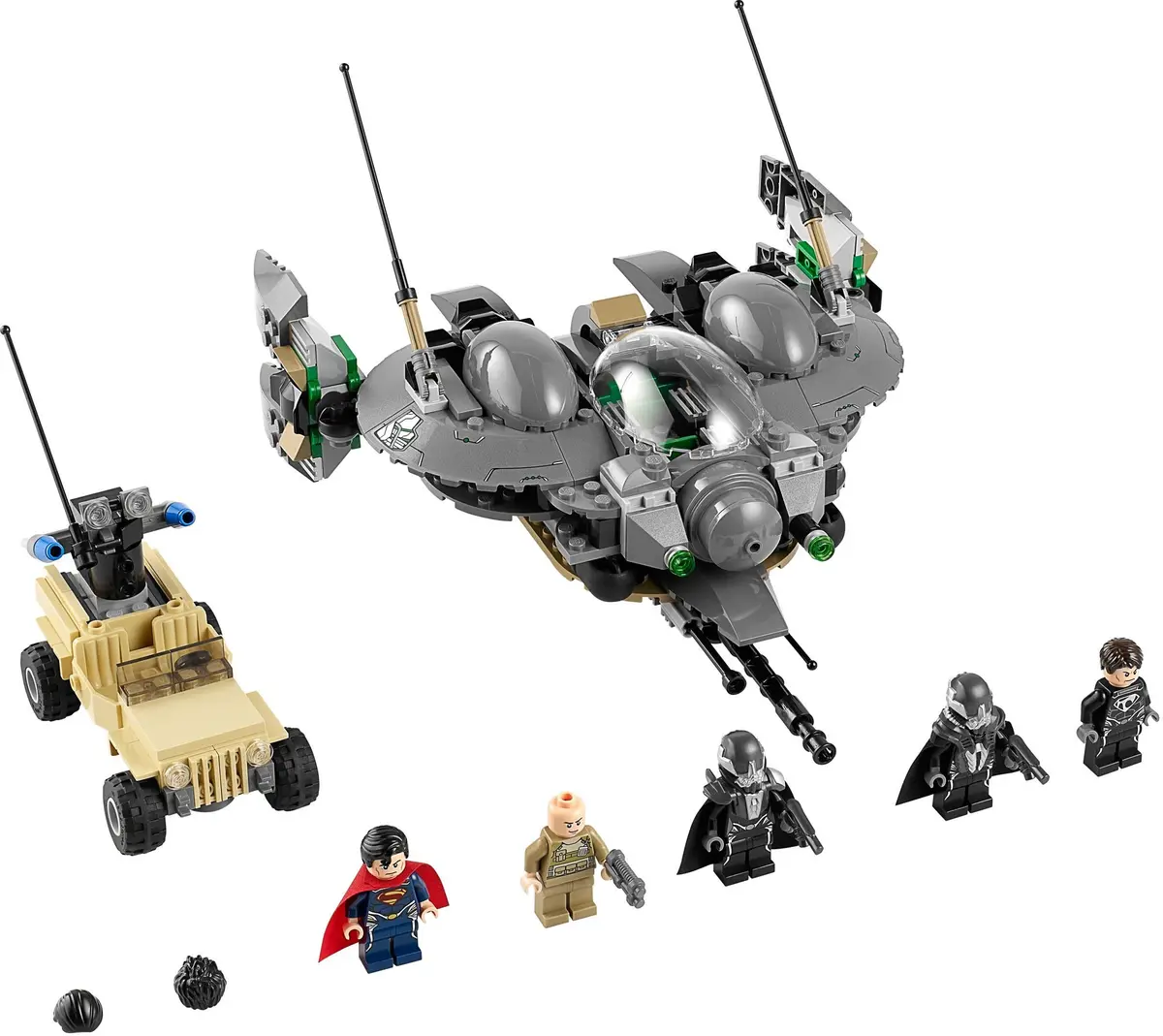 LEGO DC Comics Super Heroes 76003 Superman: Battle of Smallville set