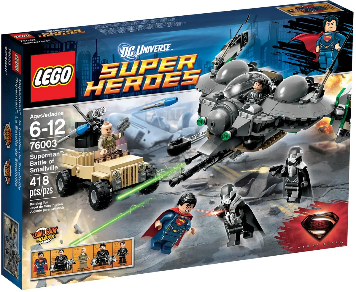 LEGO DC Comics Super Heroes 76003 Superman: Battle of Smallville set, image 2