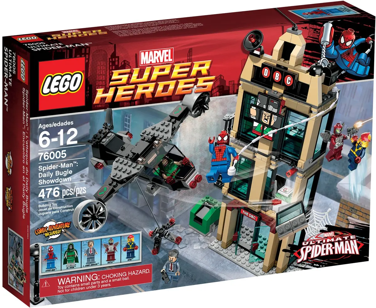 LEGO Marvel Super Heroes 76005 Spider-Man: Daily Bugle Showdown set, image 2