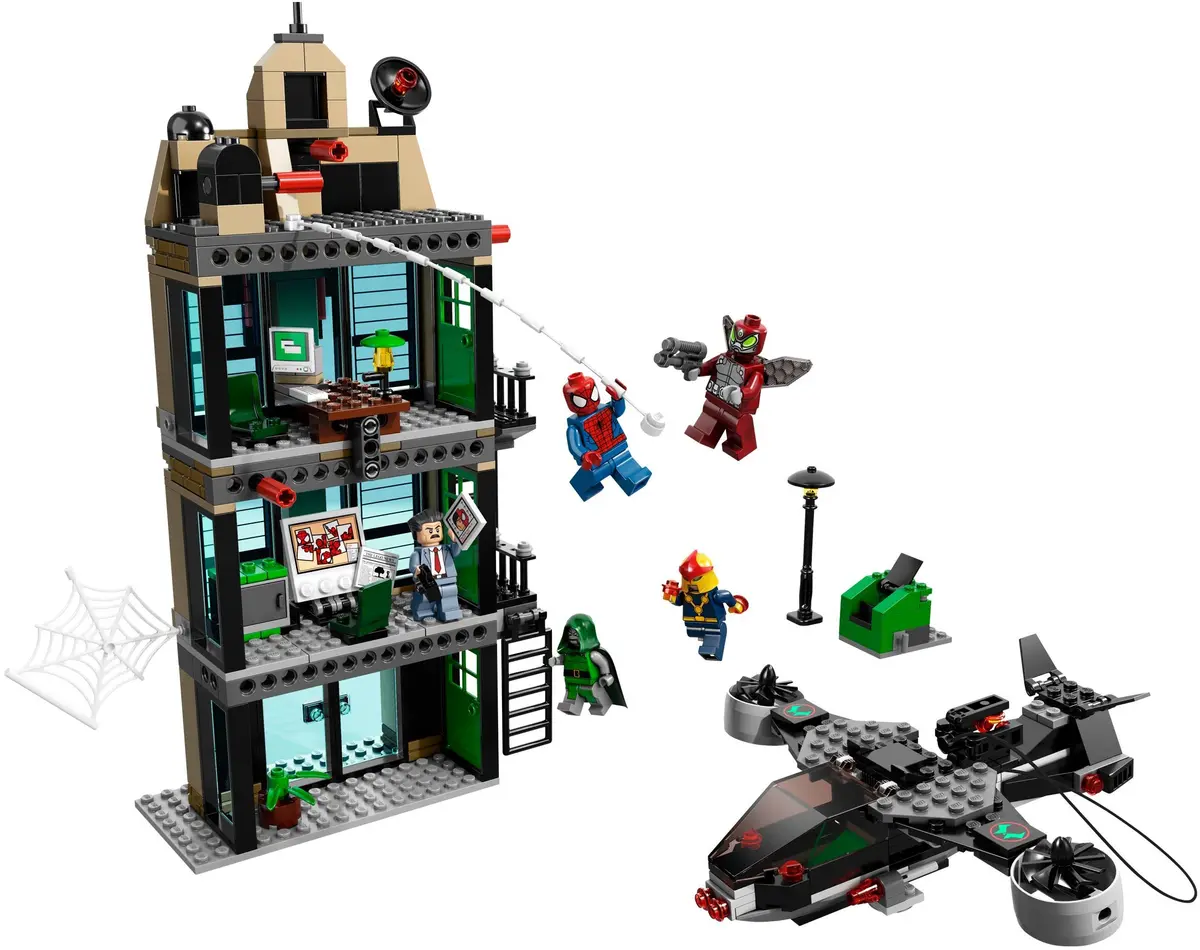LEGO Marvel Super Heroes 76005 Spider-Man: Daily Bugle Showdown set, image 3