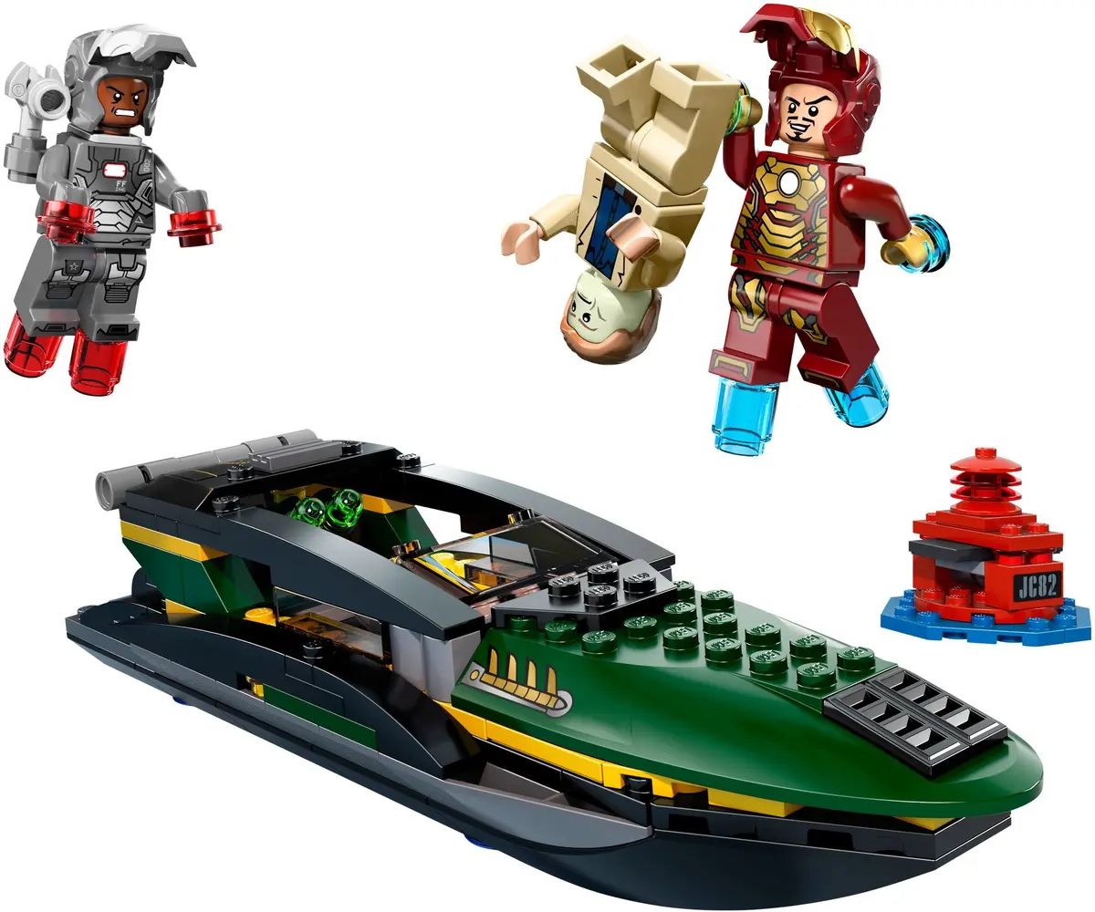 LEGO Marvel Super Heroes 76006 Iron Man: Extremis Sea Port Battle set, image 3