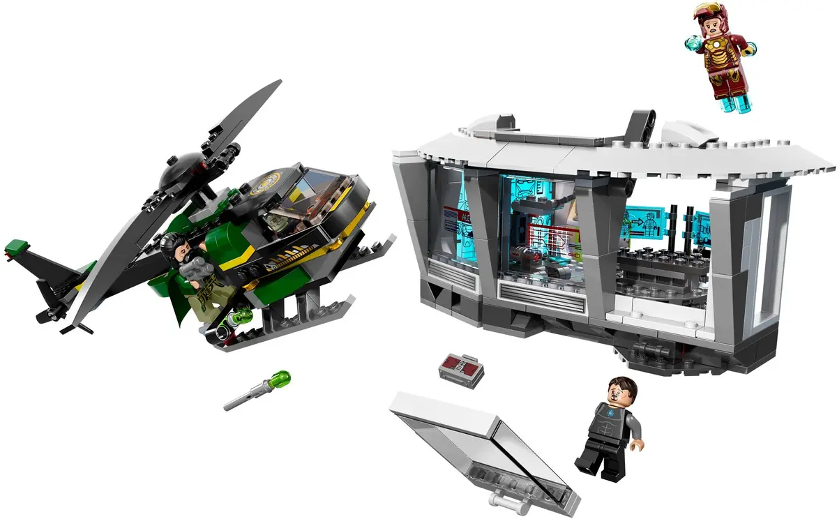 LEGO Marvel Super Heroes 76007 Iron Man: Malibu Mansion Attack set, image 3