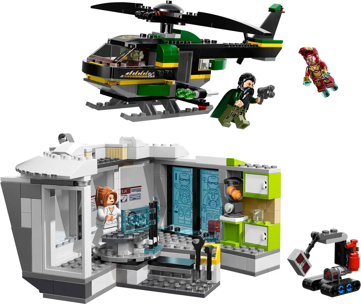 LEGO Marvel Super Heroes 76007 Iron Man: Malibu Mansion Attack set, image 4