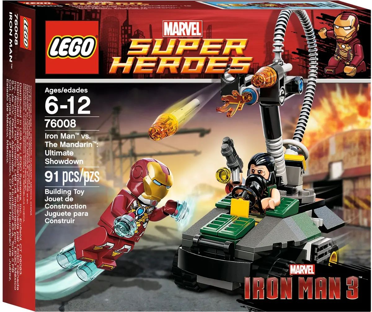 LEGO Marvel Super Heroes 76008 Iron Man vs. The Mandarin: Ultimate Showdown set, image 2