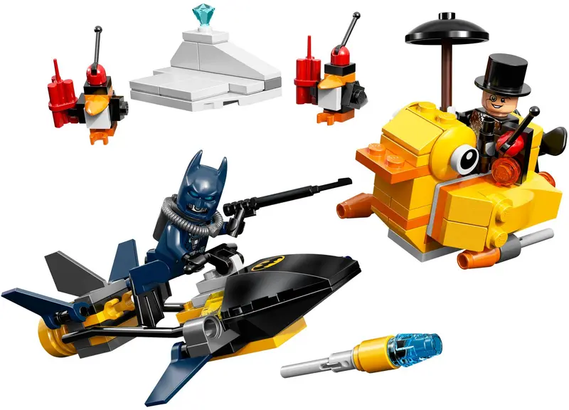 LEGO DC Comics Super Heroes 76010 Batman: The Penguin Face off set