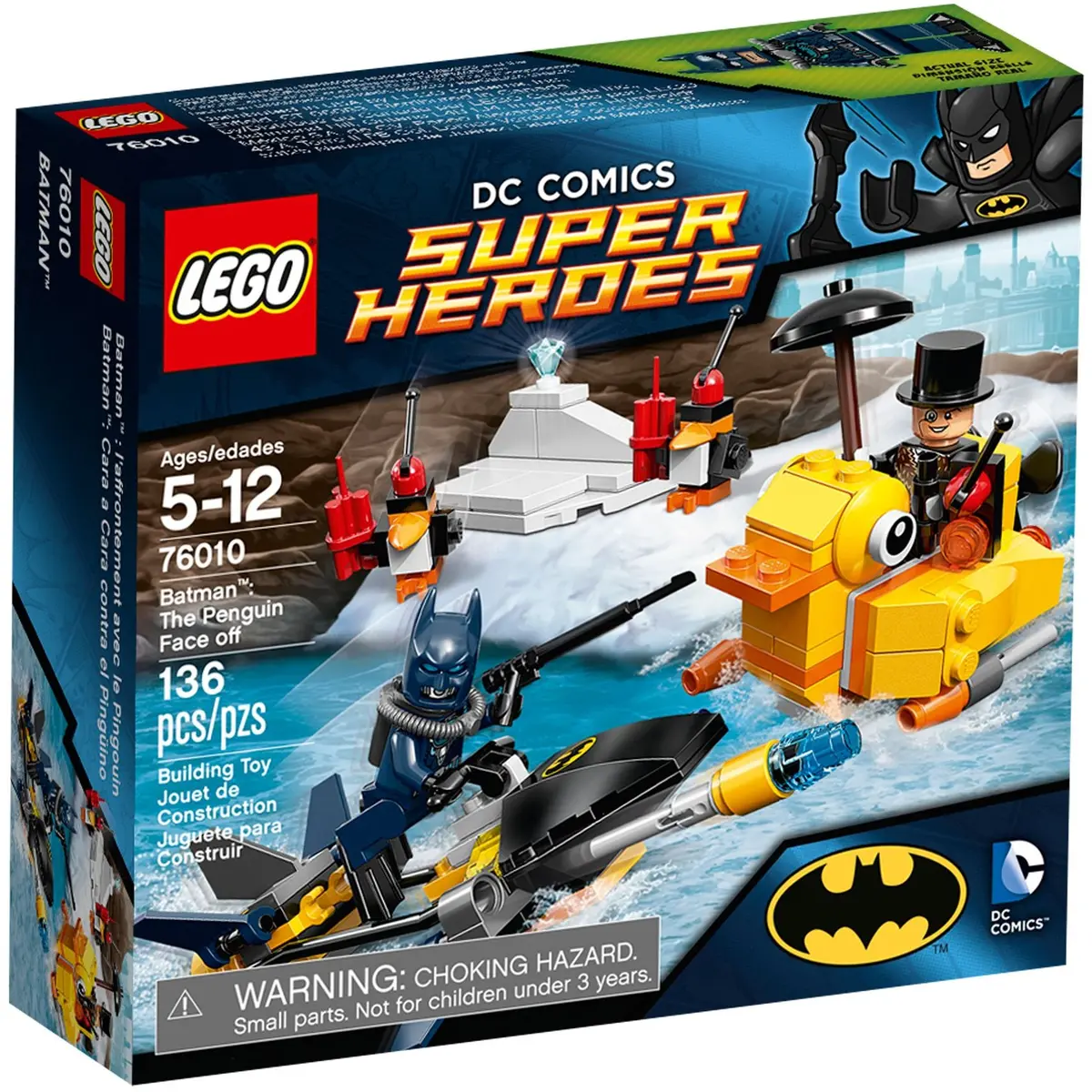LEGO DC Comics Super Heroes 76010 Batman: The Penguin Face off set, image 2
