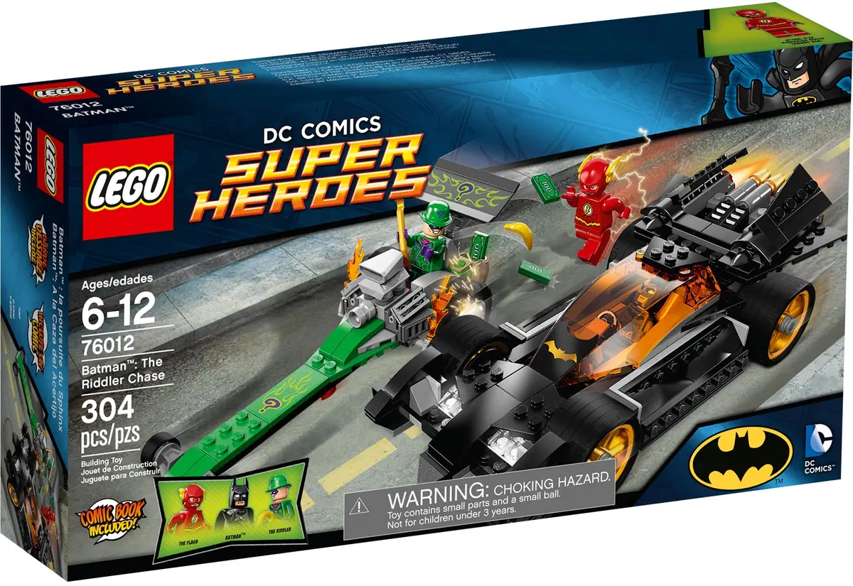 LEGO DC Comics Super Heroes 76012 Batman: The Riddler Chase set, image 2
