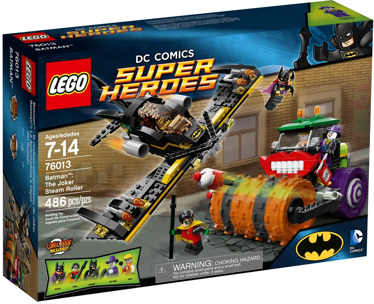 LEGO DC Comics Super Heroes 76013 Batman: The Joker Steam Roller set, image 2
