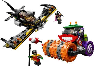 LEGO DC Comics Super Heroes 76013 Batman: The Joker Steam Roller set