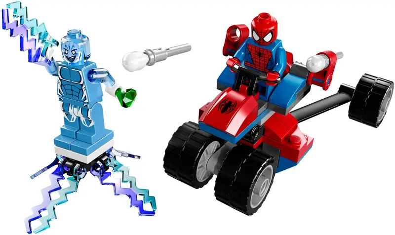 LEGO Marvel Super Heroes 76014 Spider-Trike vs. Electro set