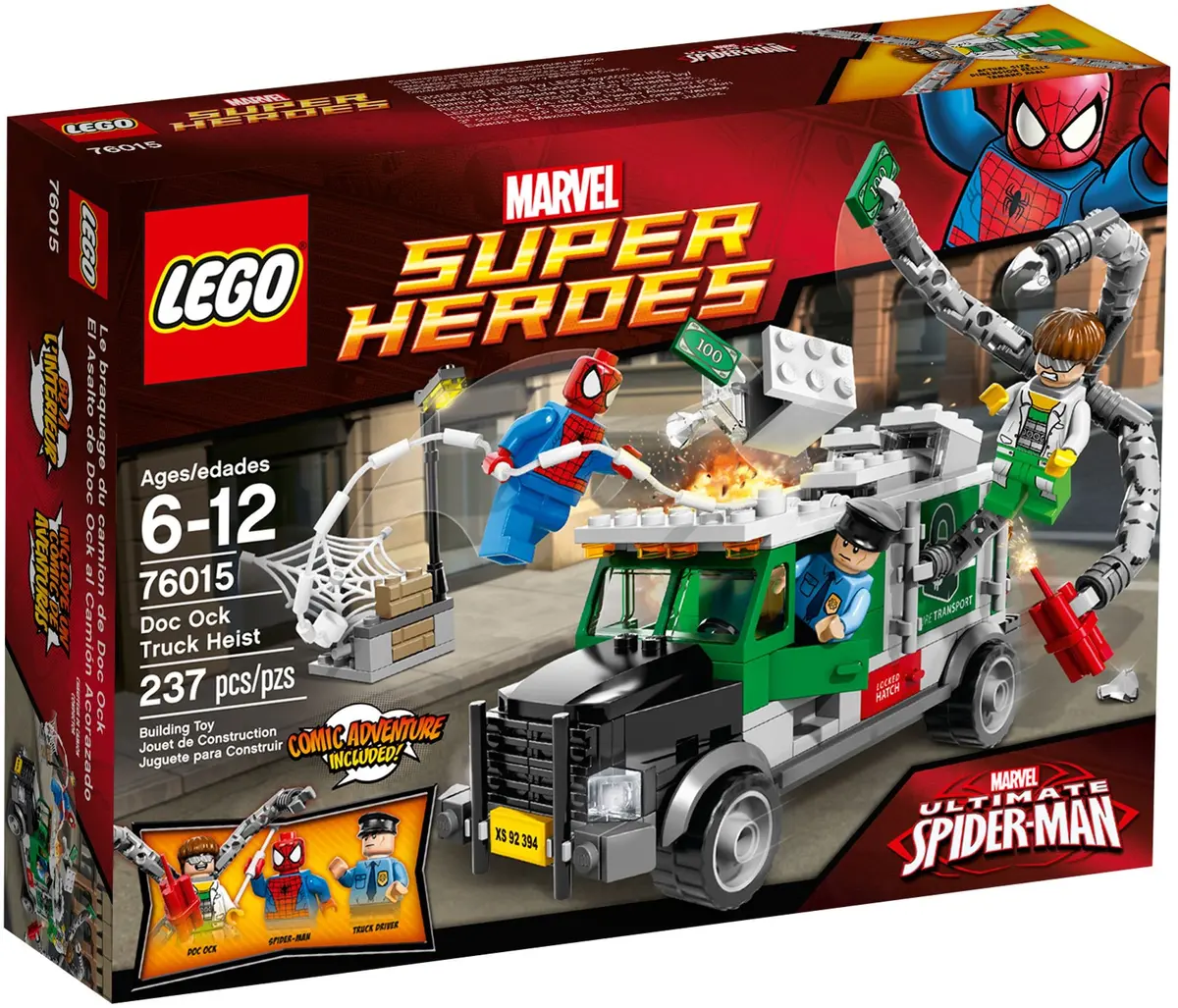 LEGO Marvel Super Heroes 76015 Doc Ock Truck Heist set, image 2