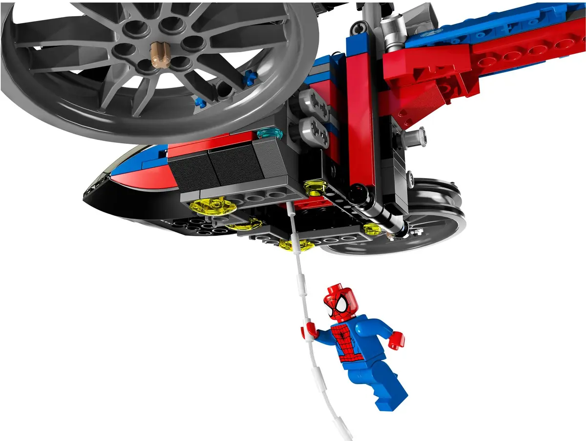 LEGO Marvel Super Heroes 76016 Spider-Helicopter Rescue set, image 3