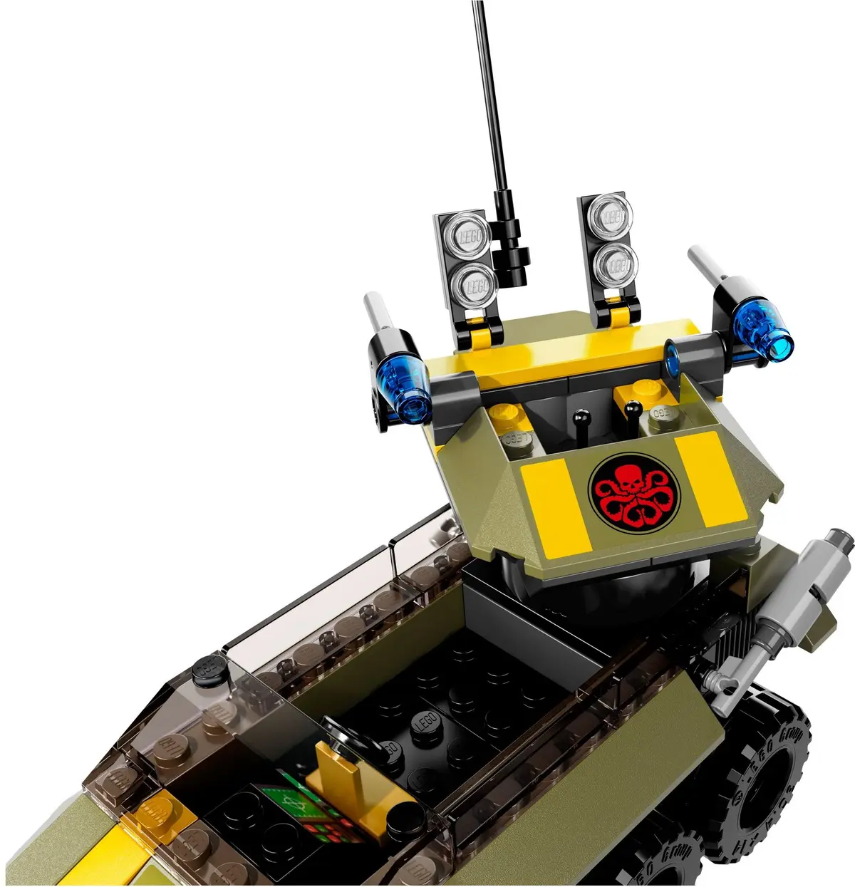 LEGO Marvel Super Heroes 76017 Avengers: Captain America vs. Hydra set, image 3