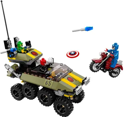 LEGO Marvel Super Heroes 76017 Avengers: Captain America vs. Hydra set