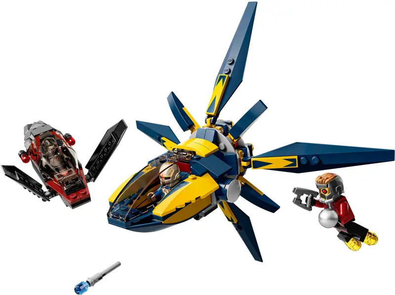 LEGO Marvel Super Heroes 76019 Starblaster Showdown set