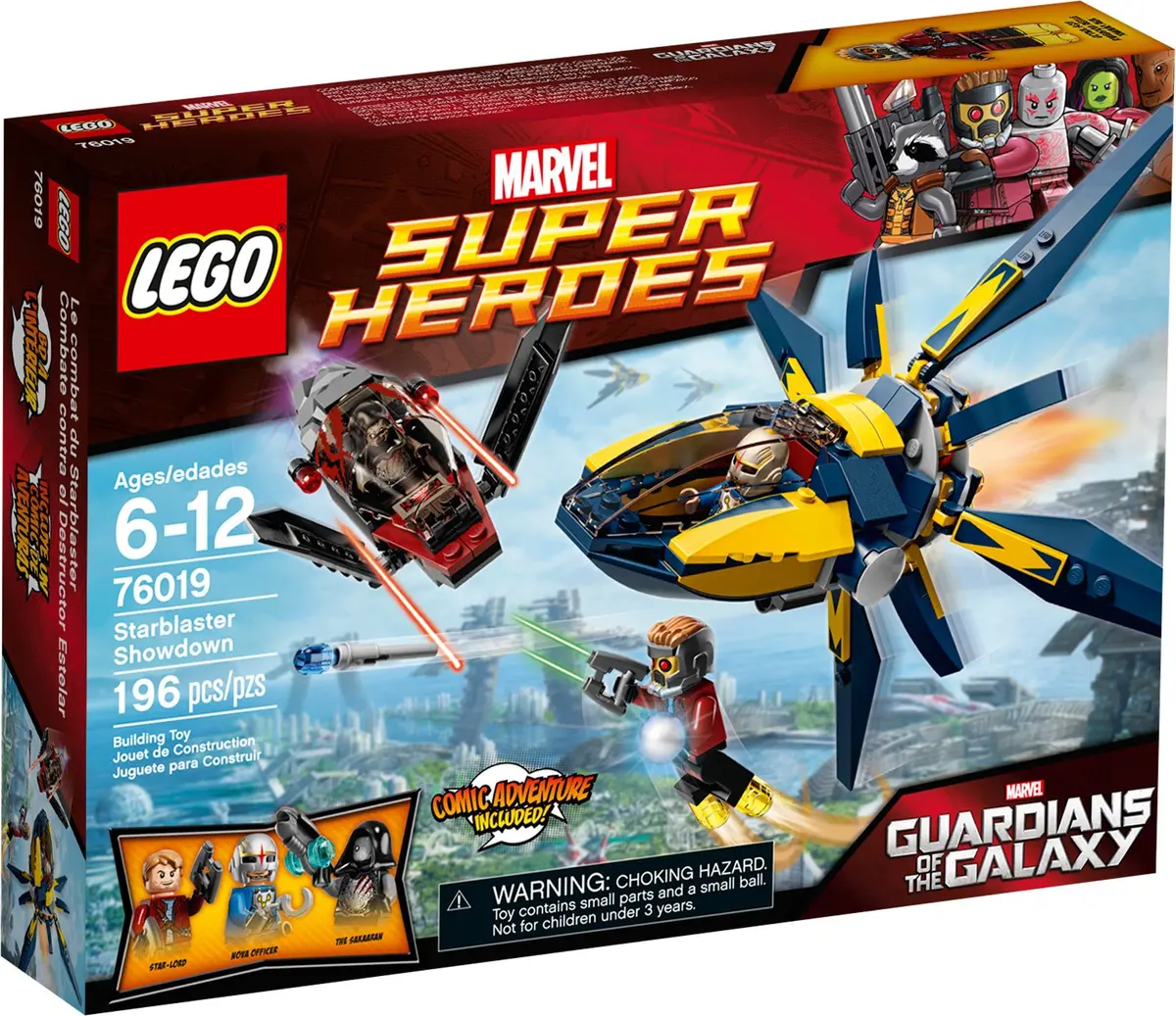 LEGO Marvel Super Heroes 76019 Starblaster Showdown set, image 2