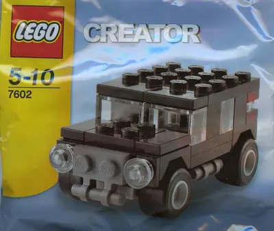 LEGO Creator 7602 Black SUV set