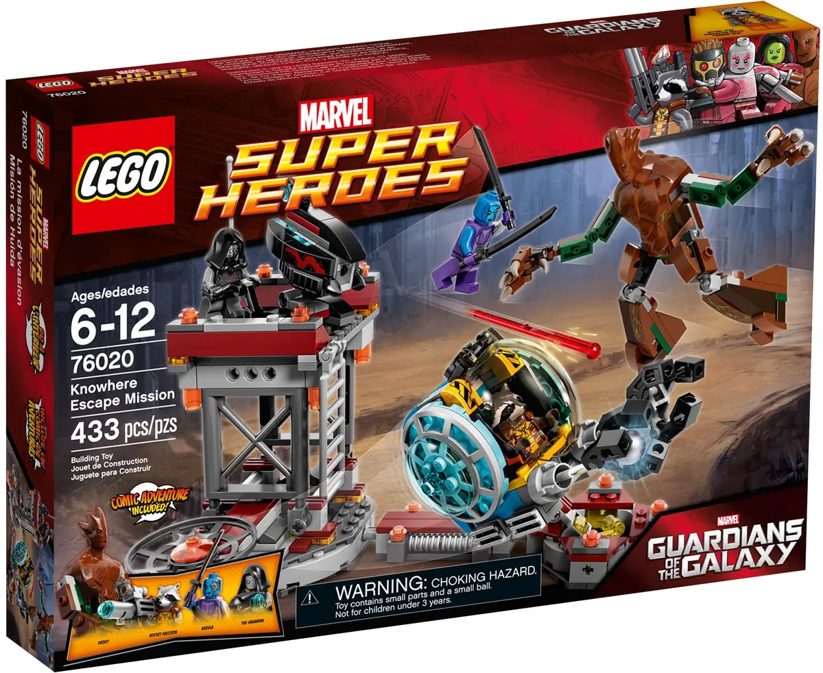 LEGO Marvel Super Heroes 76020 Knowhere Escape Mission set, image 2