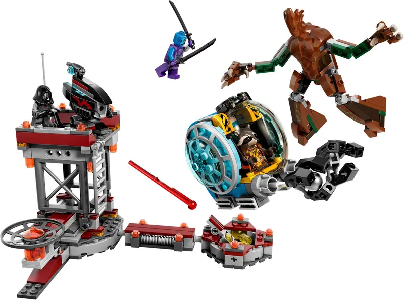 LEGO Marvel Super Heroes 76020 Knowhere Escape Mission set