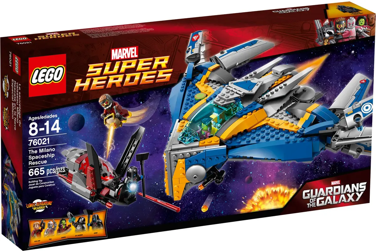 LEGO Marvel Super Heroes 76021 The Milano Spaceship Rescue set, image 2