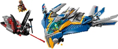 LEGO Marvel Super Heroes 76021 The Milano Spaceship Rescue set