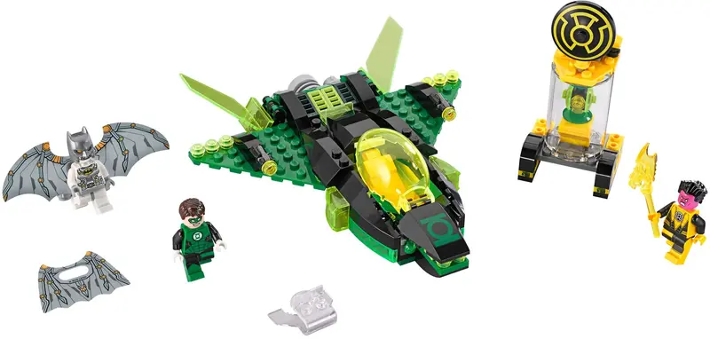 LEGO DC Comics Super Heroes 76025 Green Lantern vs. Sinestro set