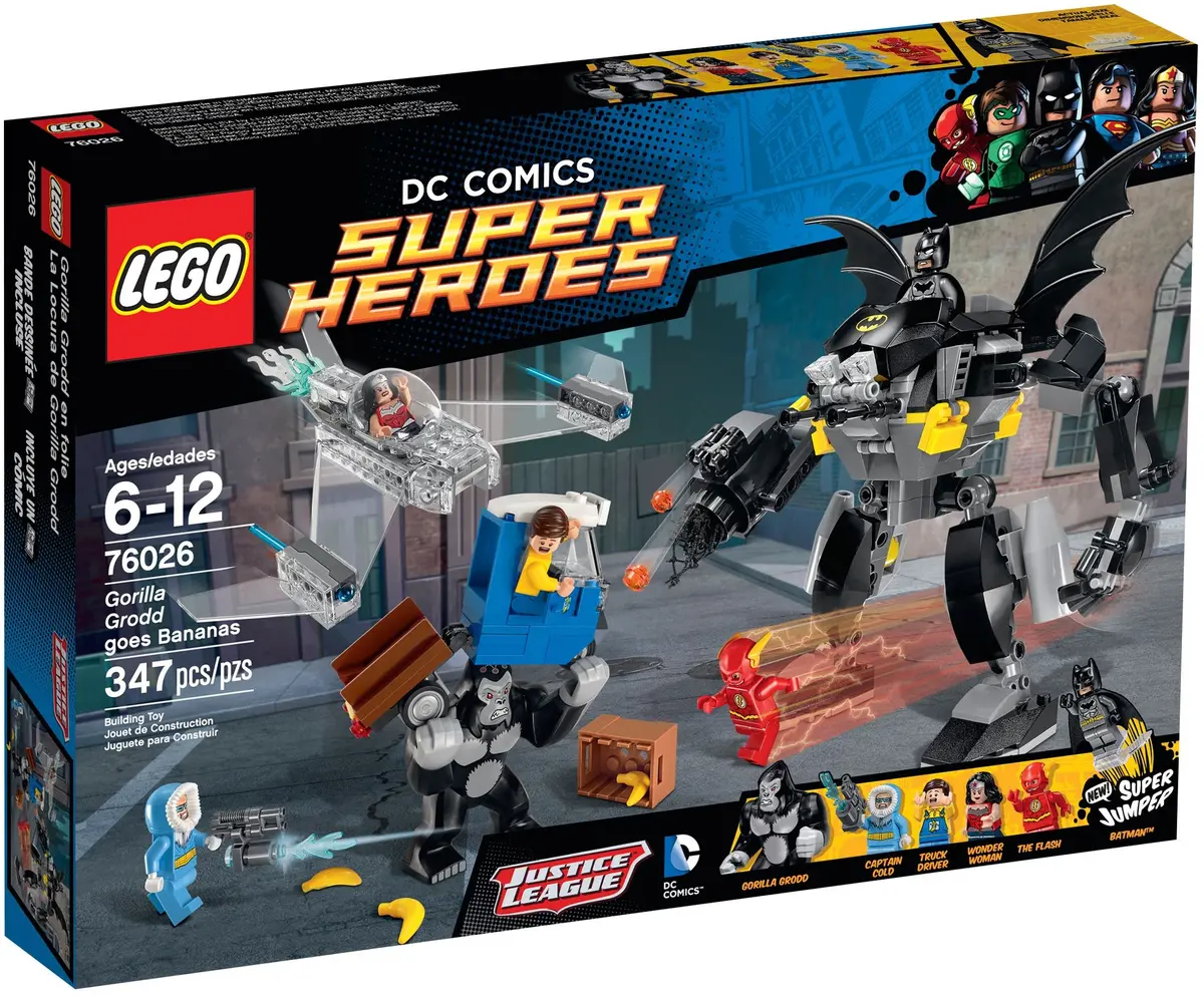 LEGO DC Comics Super Heroes 76026 Gorilla Grodd goes Bananas set, image 2